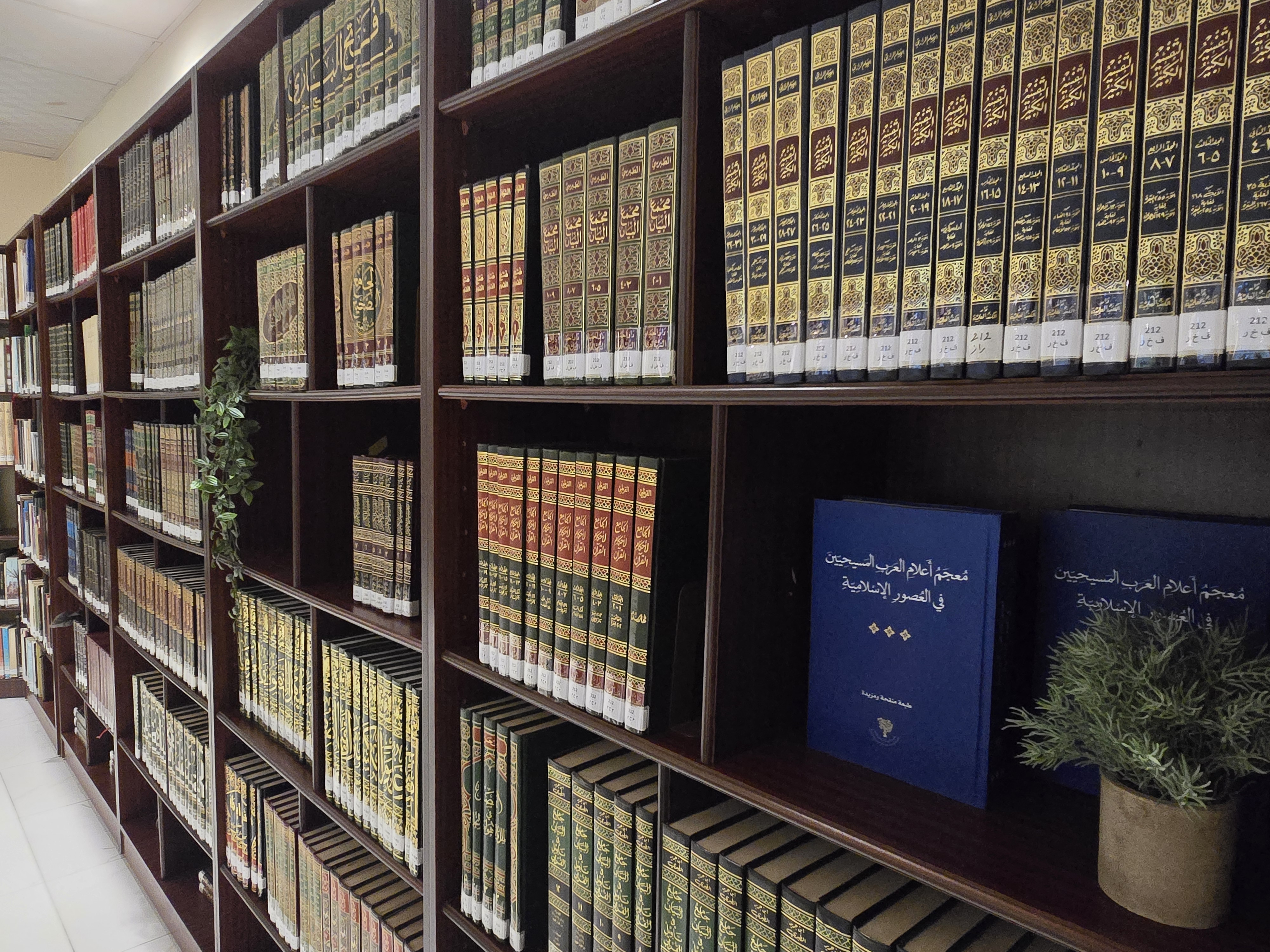 A photo of the library
